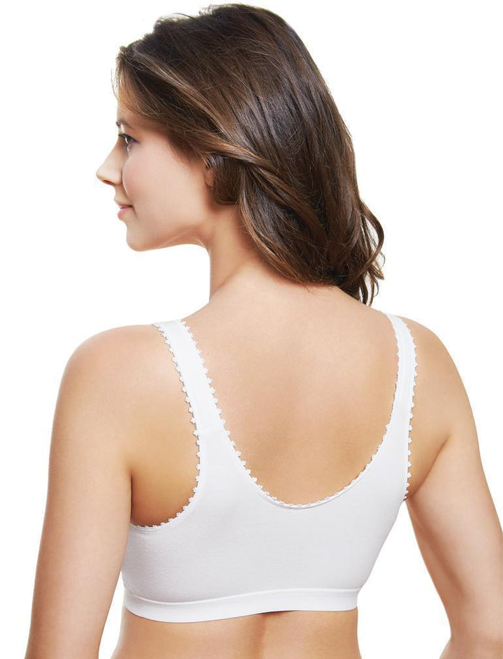 Royce Comfi Front Closure Mastectomy Bra  - White 1010