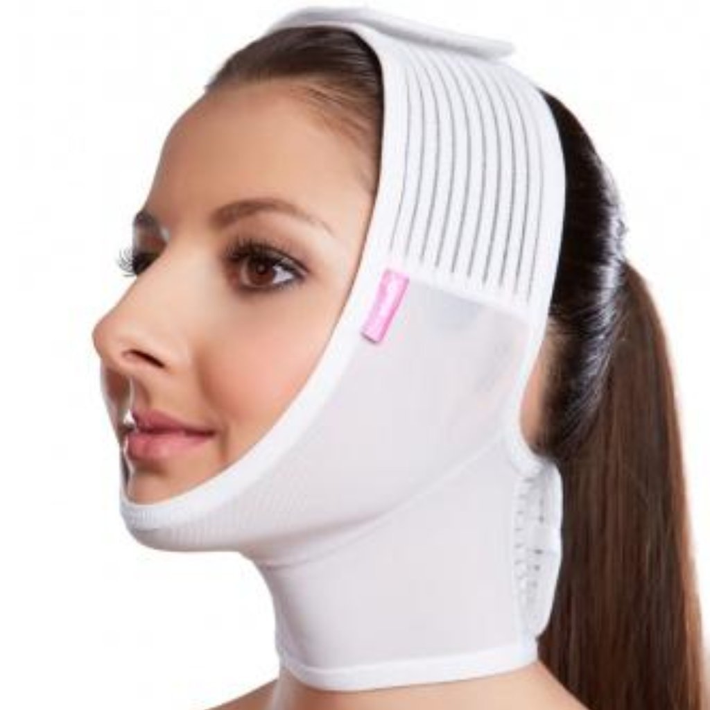 Lipoelastic FM Extra Facial Garment  UNISEX - White