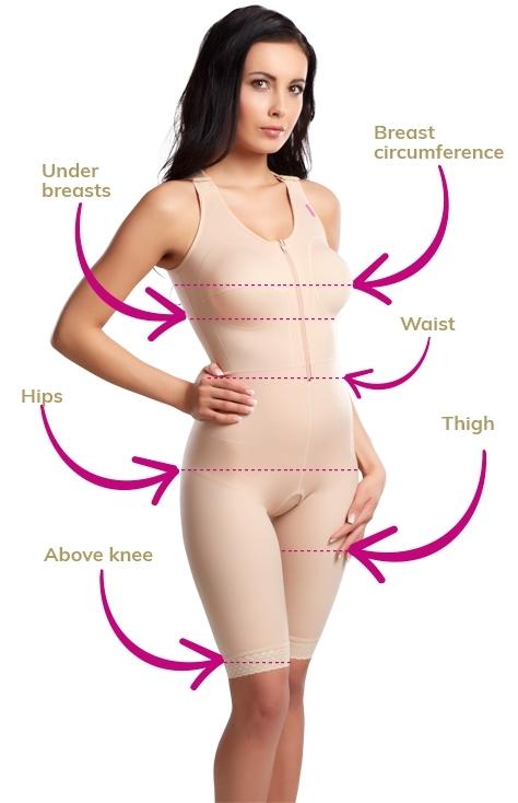 Lipoelastic MGF Variant Compression Surgical Garment - Natural