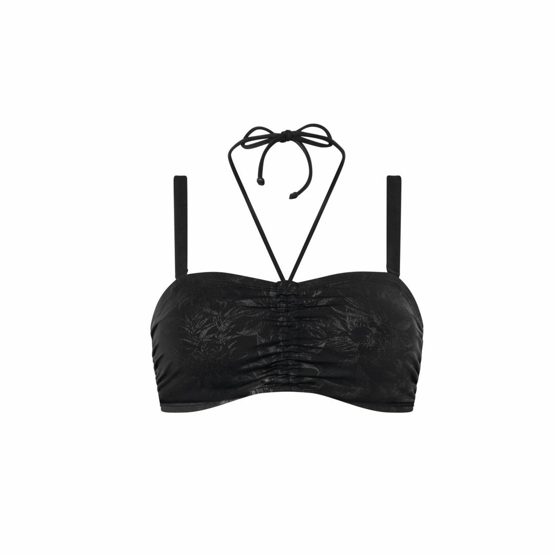 Amoena Manhattan Non Wired Pocketed Bikini Top - Black 71422
