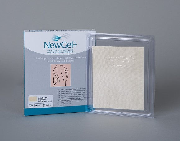 NewGel+ Sheets for scars  12.5cm x 15cm Beige NG-101