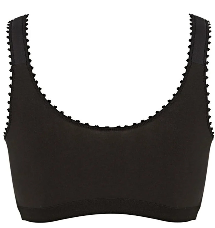 Royce Comfi Front Closure Mastectomy Bra - Black 1010