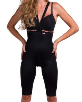 Lipoelastic VF Classic WITHOUT ZIPPER  Stage 2 Post Surgery Compression Garment - Black